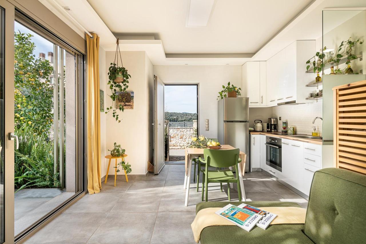 Olive Lemon Biophilic House & Lush Forest Garden Vamos Exteriör bild